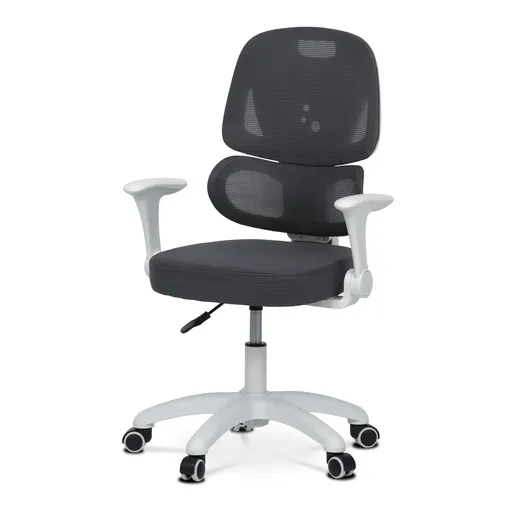 Autronic KA-K1063 GREY Kancelárska stolička, sivá