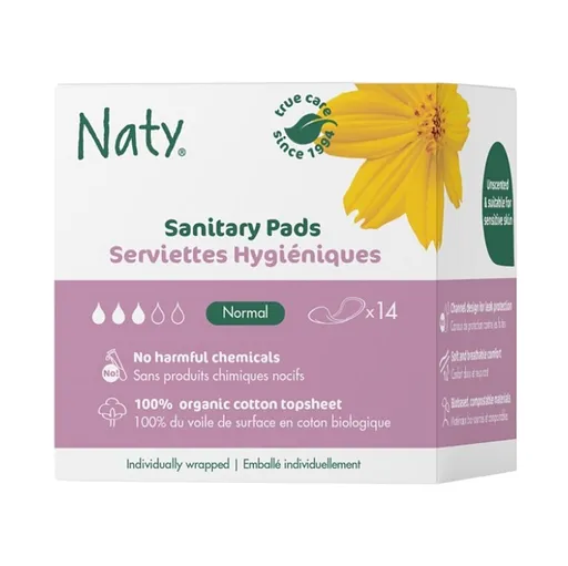 ECO BY NATY Dámske vložky Normal 14 ks