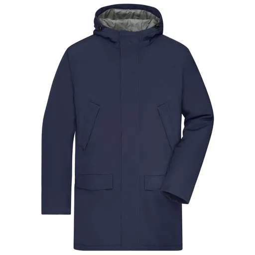James & Nicholson (Daiber) Elegantná pánska zimná parka JN1176 - Tmavomodrá | XL
