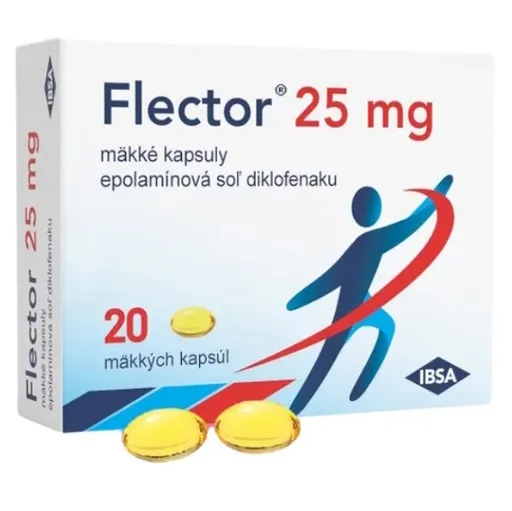 FLECTOR 25 mg 20 kapsúl