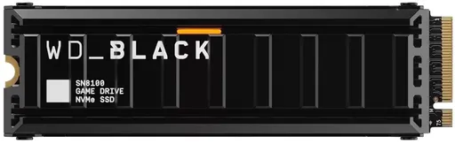 WD BLACK SSD NVMe M.2 1TB PCIe SN8100, PCIe Gen5, (R:14900, W:11000MB/s), s chladičom