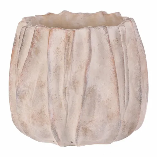 Betónový obal na kvetináč M1, béžová, 22 x 18 cm, 22 cm