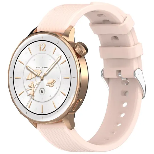 SILICONE Vymeniteľný remienok pre OnePlus Watch 3 43mm ružový