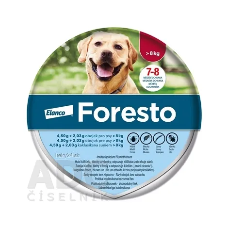 Foresto 4,50 g + 2,03 g obojok