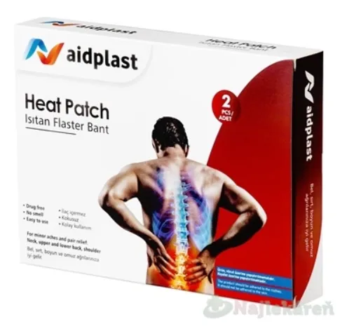 Aidplast Hrejivá náplasť 9,5x13cm 2ks