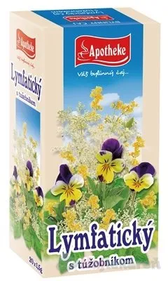 Apotheke Čaj Lymfatický S Túžobníkom bylinný čaj 20 x 1,5 g