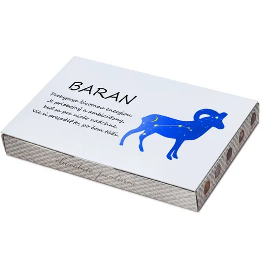 Bonboniéra Baran (21.3. - 20.4.) - modrá