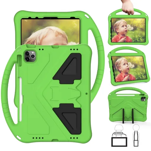 KIDDO Detský obal pre Apple iPad Pro 11 2024 / M5 2025 zelený