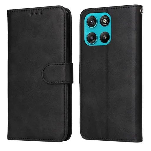 SMOOTH Peňaženkové puzdro pre Motorola Moto G57 Power čierne