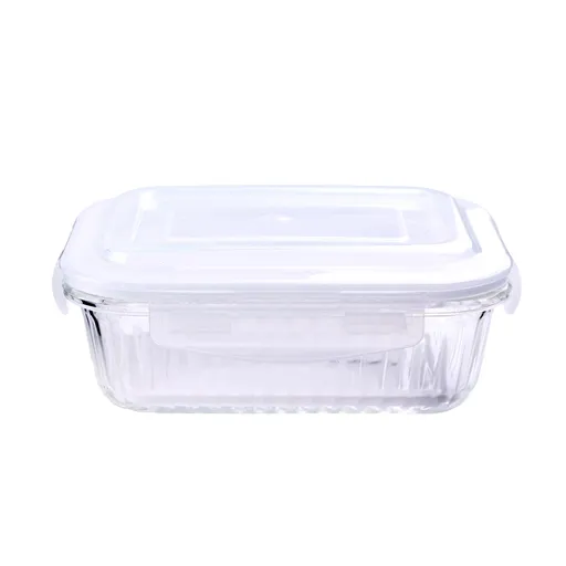 Sklenená zapekacia miska s vekom KITCHISIMO 1500ml borosilikát