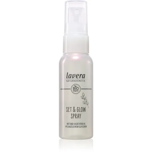Lavera Set & Glow Spray fixačný sprej pre rozjasnenie pleti 50 ml