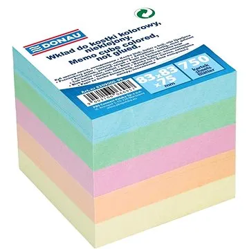 DONAU 83 × 83 mm nelepené, pastelové (8309000-99)