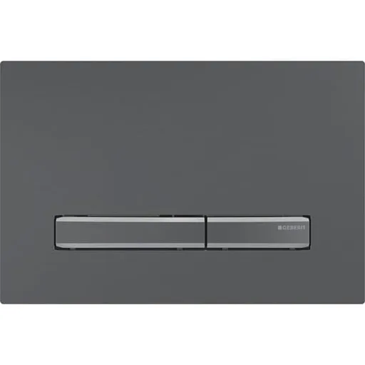 Geberit Sigma50 ovládacie tlačidlo mosadz čierny chróm 115.671.QD.2