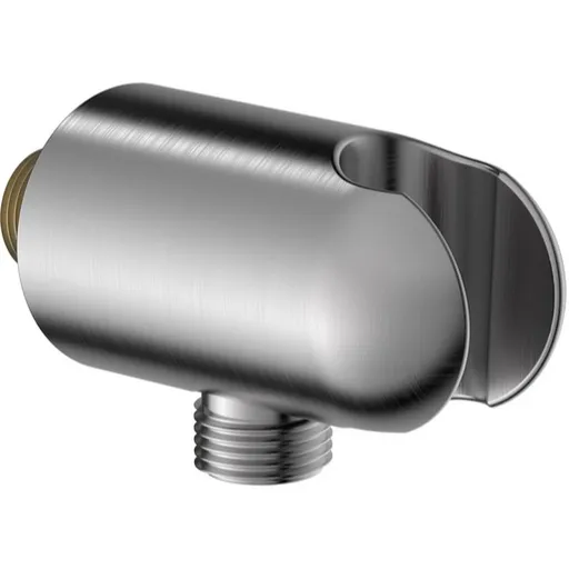 Podomietkový vývod Hansa s držiakom sprchy brúsená oceľ 290019-80