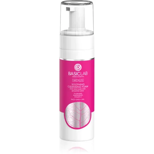 BasicLab Dermocosmetics Micellis jemná čistiaca pena pre citlivú pleť so začervenaním 150 ml