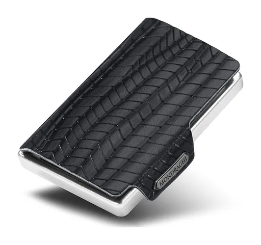 Kožená mini peňaženka Mondraghi Evolution Blue