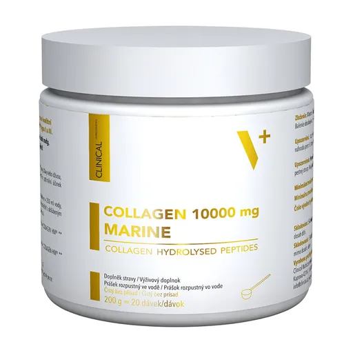 CLINICAL Collagen 10 000 mg marine collagen hydrolysed peptides 200 gramov
