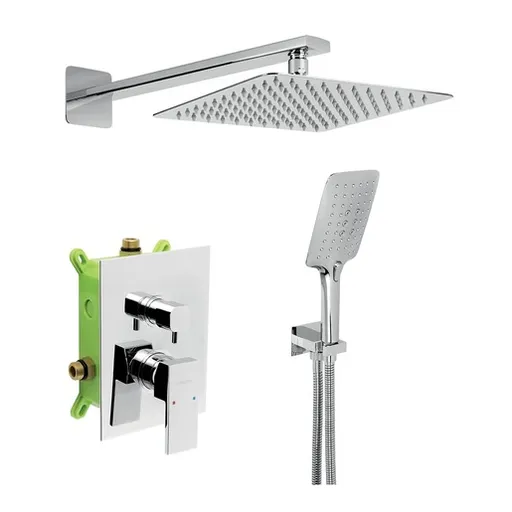 Sprchový systém Novaservis vrátane podomietkového telesa chróm SADA36051R,0