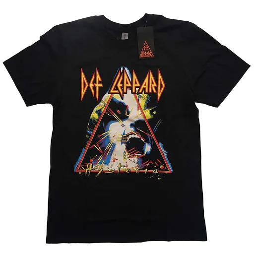 Def Leppard tričko Hysteria Čierna XL
