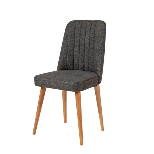 Jedálenská stolička Stormi Anthracite and Atlantic Pine