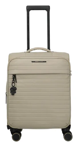 Malý textilný kufor Travelite BARBARA Stepp S Satin nude