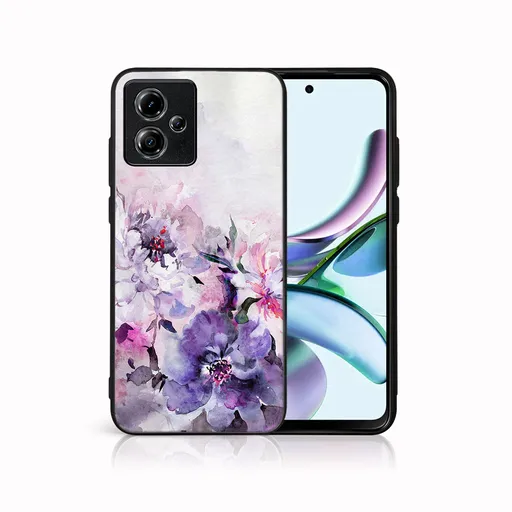 MY ART Ochranný kryt pre Motorola Moto G54 5G / G54 Power Edition 5G PEONIES (156)