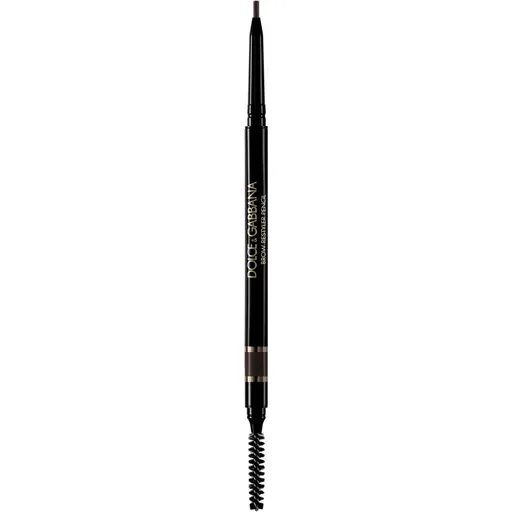 Dolce&Gabbana Classic Brow Restyler Pencil ceruzka na obočie s kefkou odtieň 06 Naturally Black - Warm Black Brown 0.09 g