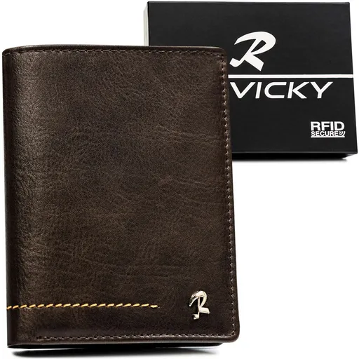 Pánska kožená peňaženka s priehradkami na karty - Rovicky