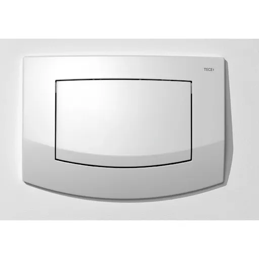 Ovládacie tlačidlo Tece Ambia z plastu v bielej farbe 9240100
