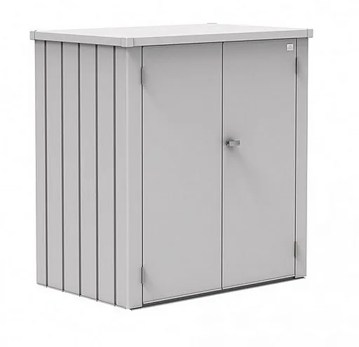 Biohort Skrinka na terasu BIOHORT Romeo L 132 x 87 x 140 (strieborná metalíza) L (3 krabice)