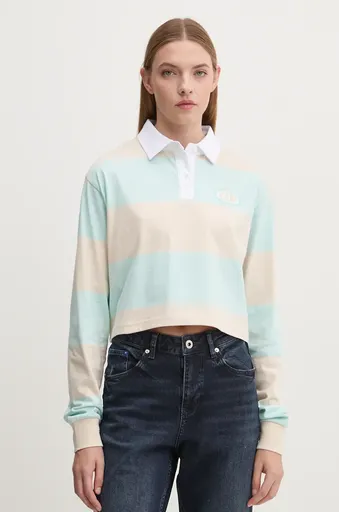 Bavlnené tričko s dlhým rukávom Karl Kani