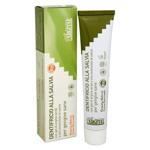 ARGITAL Zubná pasta so šalviou a zeleným ílom 75 ml
