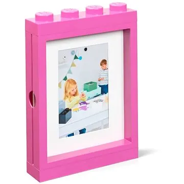 LEGO fotorámček – ružový (5711938033439)
