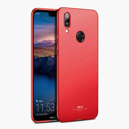 MSVII Ultratenký kryt Huawei P20 Lite červený