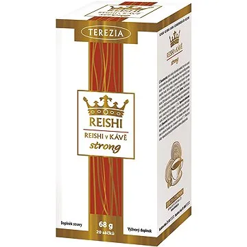 TEREZIA Reishi v káve strong 20 vreciek á 3,4 g (3392975)
