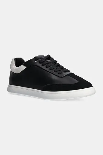 Kožené tenisky Calvin Klein LP CUPSOLE LACE UP LTH MIX