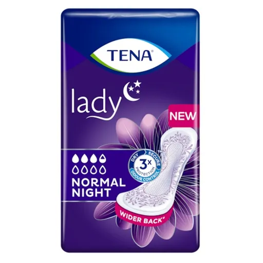 TENA Lady Normal Night Inkontinenčné vložky na noc 10 kusov
