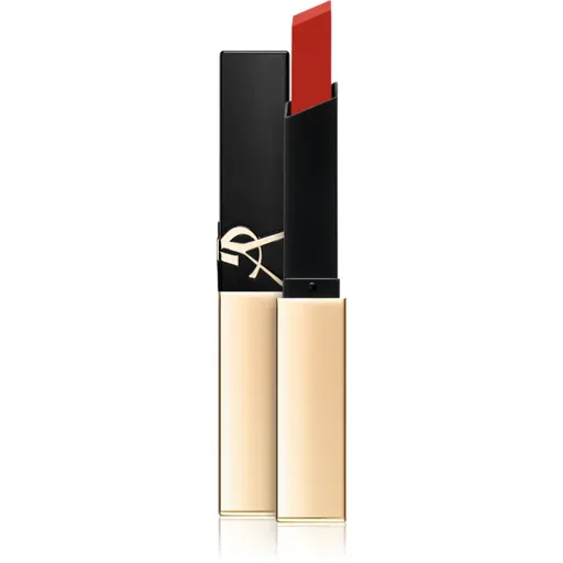Yves Saint Laurent Rouge Pur Couture The Slim tenký zmatňujúci rúž s koženým efektom odtieň 29 2.2 g