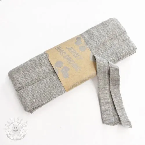 Lemovacia guma viskóza - 3 m light grey melange