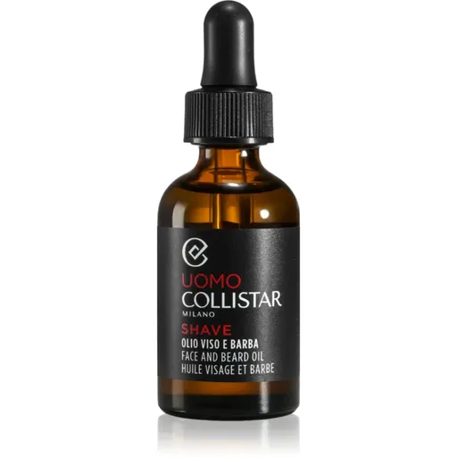 Collistar Uomo Face and Beard Oil vyživujúci olej na tvár a fúzy 30 ml