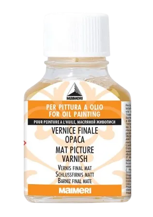 MAIMERI VERNICE FINALE - Lak na obrazy bezfarebný matný, 75 ml