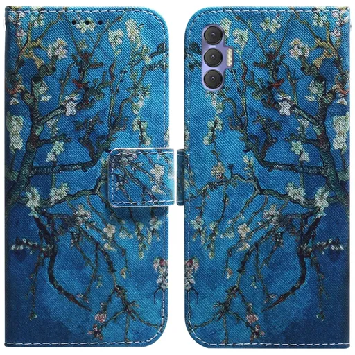 ART Peňaženkový kryt Tecno Spark 8 Pro APRICOT BLOSSOM