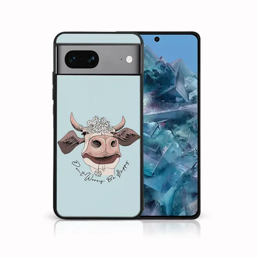 MY ART Ochranný kryt pre Google Pixel 8 HAPPY COW (181)