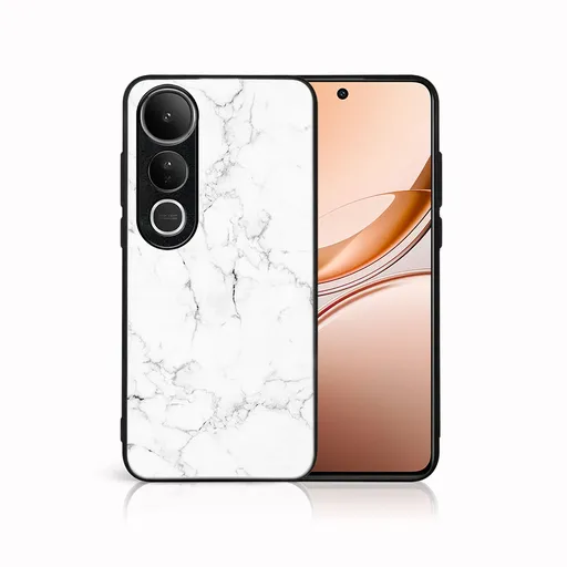 MY ART Ochranný kryt pre Vivo V50 Lite WHITE MARBLE (144)