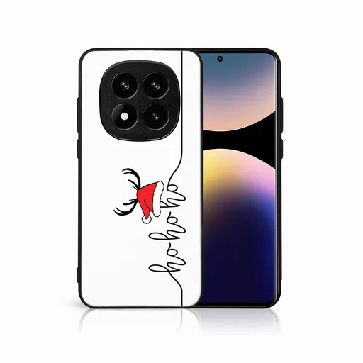 MY ART Kryt s vianočným dizajnom Xiaomi Redmi Note 14 Pro+ 5G HOHOHO (073)