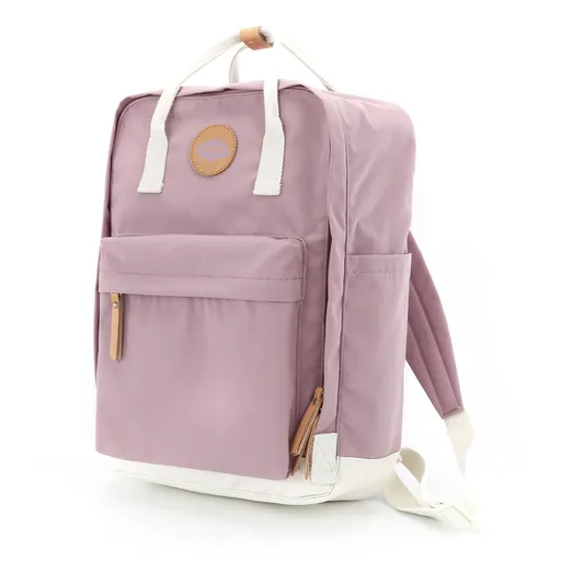 Funkčný mestský ruksak na notebook v ružovej farbe - Himawari