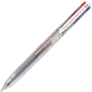 PILOT Super Grip-G4 KP, 4-farebné, transparentné (BPKGG-35M-NC)