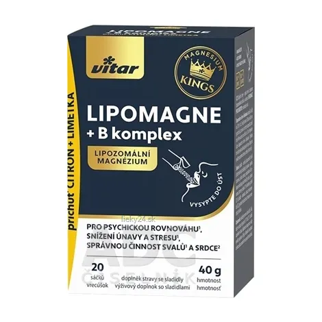 VITAR KINGS LIPOMAGNE + B komplex