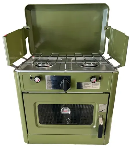 Boatman plynová outdoorová rúra a dvojplatničkový varič 2v1