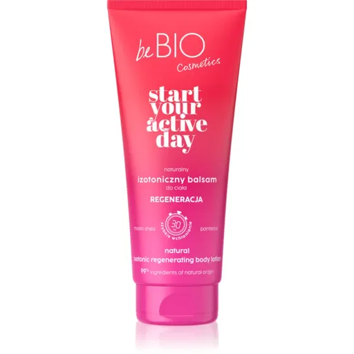 beBIO Start Your Active Day regeneračný telový krém 200 ml